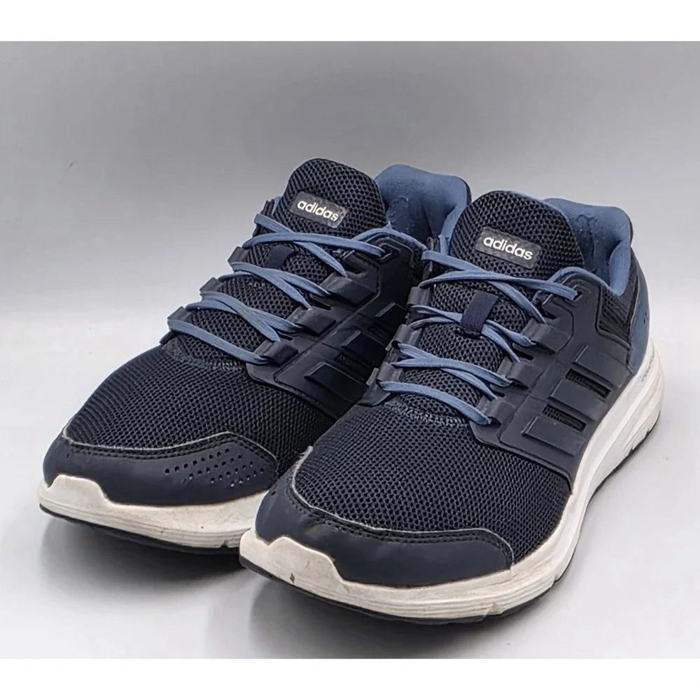 adidas Galaxy 4 M Mens 8.5 Collegiate Navy Ash Blue Running Shoes CP8828